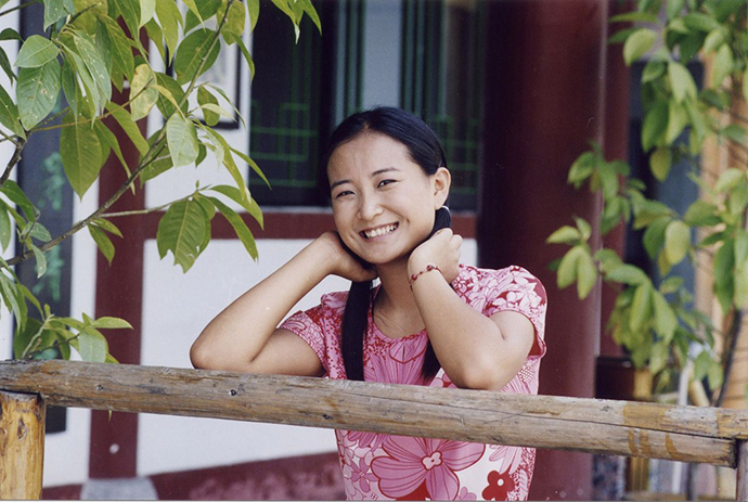 年轻时的贾玲