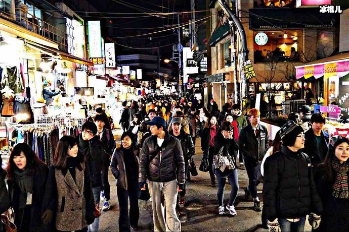韩国街市