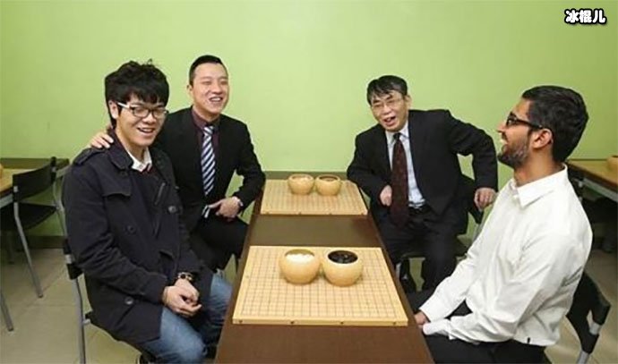 柯洁和古力